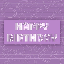 背景摘要生日快樂
