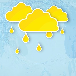 摘要背景與雨季水滴和云