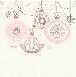 復(fù)古的圣誕飾品