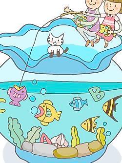 韓國兒童教育插畫矢量圖37