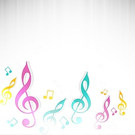 抽象的音符