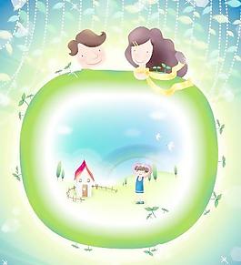 最新韓國兒童插畫矢量圖17