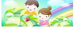 最新韓國兒童插畫矢量圖04