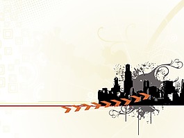 摘要城市紋理背景