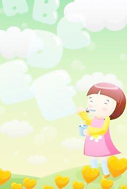 校園小學(xué)生矢量圖11