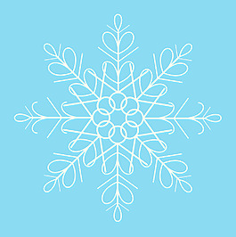 圣誕節(jié)冬天的雪花