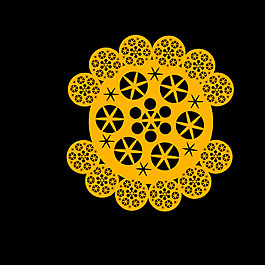 不规则的花纹