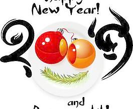 happy2009矢量圖