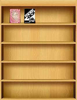 書架書本矢量素材