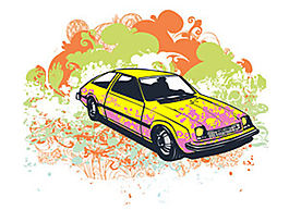 汽車矢量素材