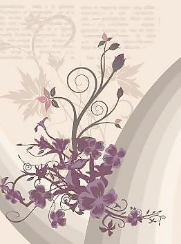 歐美風(fēng)格花紋矢量圖典藏009