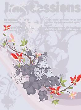 歐美風(fēng)格花紋矢量圖典藏003