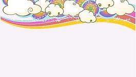 歐美流行花紋矢量素材100