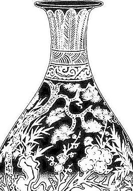 21855_布纹_黑白通花