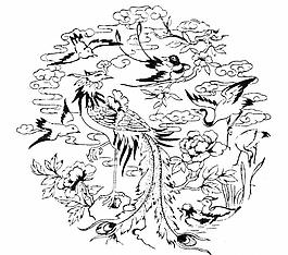 16263_布紋_黑白通花