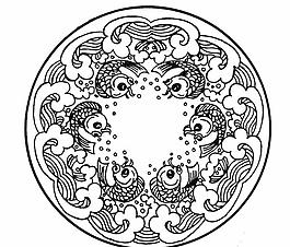 16255_布紋_黑白通花