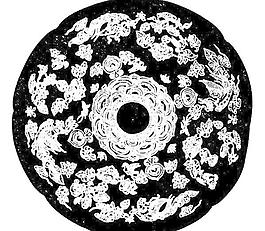 13931_布紋_黑白通花