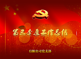 黨支部工作總結(jié)報告ppt模板