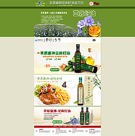食用油首頁(yè)設(shè)計(jì)
