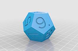 12面的骰子