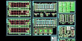 四層工業小型廠房工程設計圖