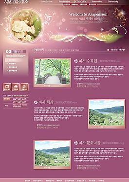 韓國網站模板圖文列表圖片