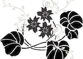 实用时尚花纹矢量图库025