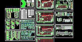 上海工业科技园厂房框架结构设计施工图