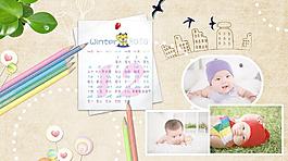 2010年兒童日歷12月