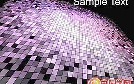 動感潮流馬賽克背景矢量素材三