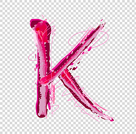 大写字母K模板视频