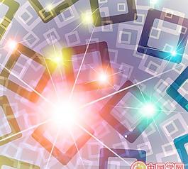 闪光科技背景矢量图下载