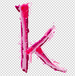小寫字母kAE模板視頻