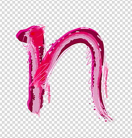 小寫字母nAE模板視頻