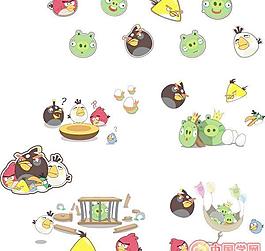 憤怒小鳥圖片矢量