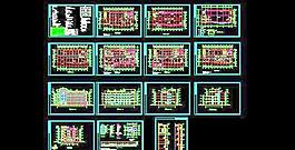 多層門診綜合樓建筑施工設(shè)計(jì)圖