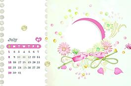 2012台历模板
