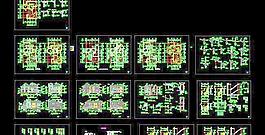 带地下室二层现代经济型住宅楼设计图14x21