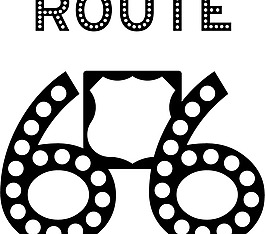 Route_66 logo設(shè)計欣賞 Route_66旅游網(wǎng)站LOGO下載標(biāo)志設(shè)計欣賞