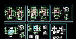 外观精典平屋顶四层单体住宅楼设计图8x11