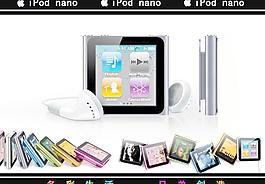 ipod nano宣傳海報圖片