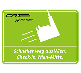 CAT_fly_the_train_Schneller_weg_aus_Wien logo設計欣賞 CAT_fly_the_train_Schneller_weg_aus_Wien公路運輸標志下載標志