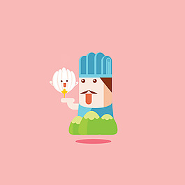 非矢量 插畫 人物 男人 生活元素 免費素材