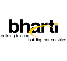 Bharti_Telecommunication logo設計欣賞 Bharti_Telecommunication通訊公司LOGO下載標志設計欣賞