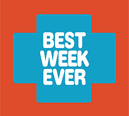 Best_Week_Ever logo設計欣賞 Best_Week_Ever通訊公司LOGO下載標志設計欣賞