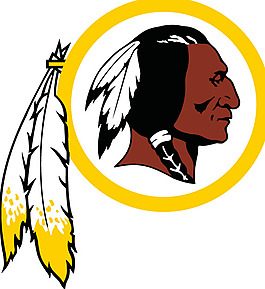 Washington_Redskins logo設(shè)計(jì)欣賞 Washington_Redskins體育比賽LOGO下載標(biāo)志設(shè)計(jì)欣賞