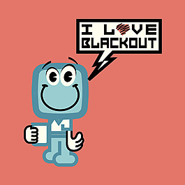 印花矢量圖 卡通 動物 機器人 文字 免費素材