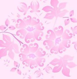韓國(guó)時(shí)尚花紋矢量圖194