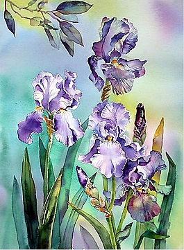 位圖 寫意花卉 植物 花朵 免費(fèi)素材
