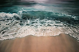 位图 插画师 Zaria Forman 免费素材